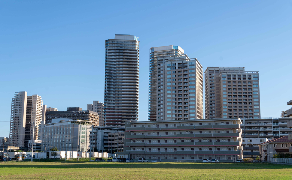 柏の葉キャンパス周辺の風景